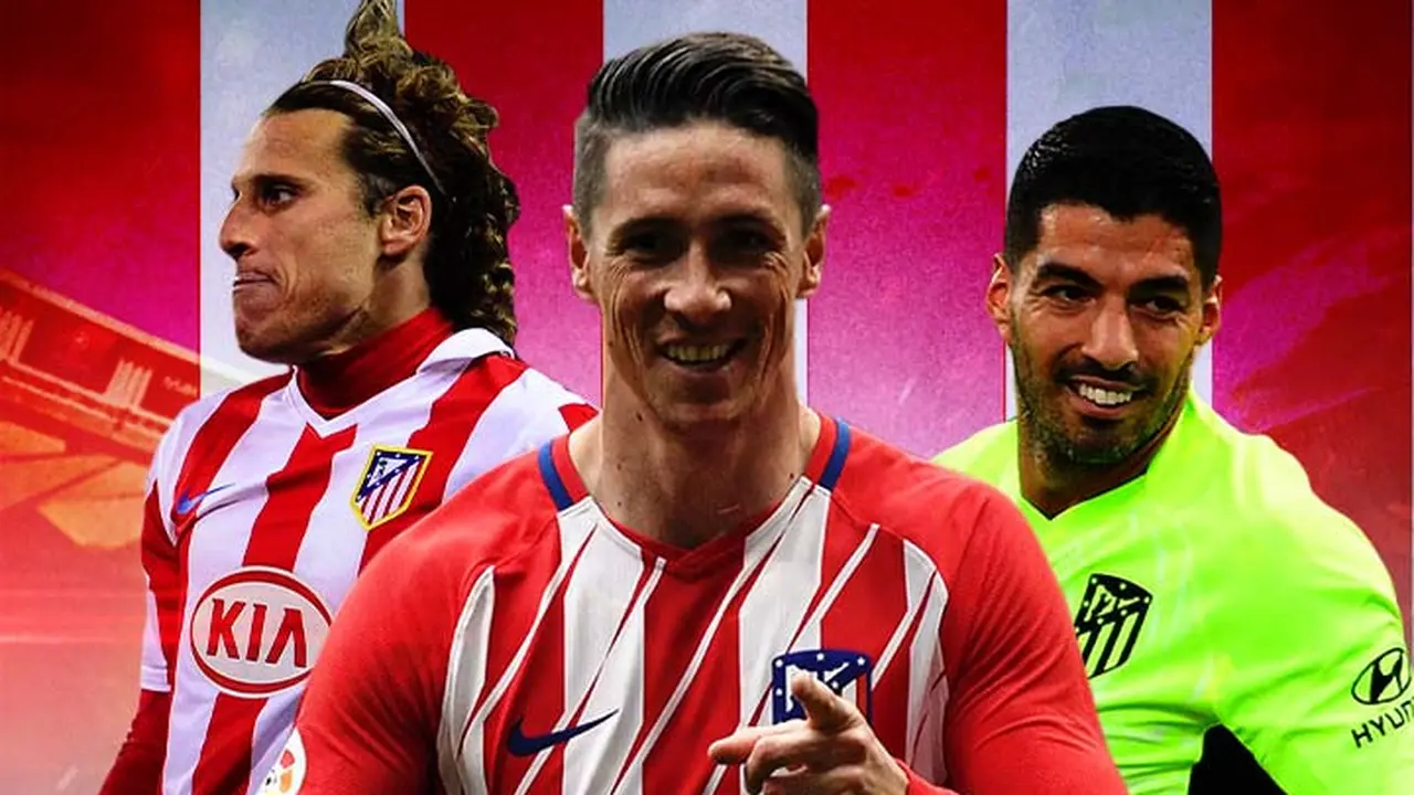 Atletico Madrid - Diego Forlan, Fernando Torres, Luis Suarez