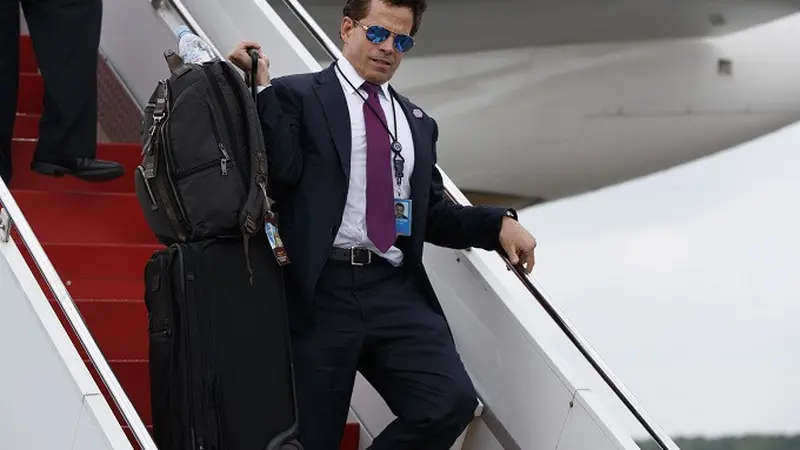 Anthony Scaramucci, baru 10 hari menjabat sebagai direktur komunikasi Gedung Putih sebelum akhirnya dicopot