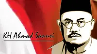 Seperti Sukarno, kiai asal Sukabumi yang sudah tiga kali diusulkan menjadi pahlawan nasional itu juga selalu mengenakan peci hitam. (Liputan6.com/Mulvi Mohammad)