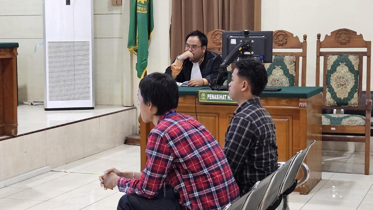 2 Mahasiswa Penyekap Anggota Polda Jateng Divonis Dua Bulan Penjara
