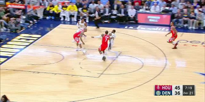 VIDEO : Cuplikan Pertandingan NBA, Rockets 119 vs Nuggets 114