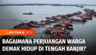 Selama 3 tahun lebih, warga di Demak, Jawa Tengah, hidup di tengah kepungan banjir rob. Warga hidup terisolasi karena akses jalan desa putus. Bagaimana kisah perjuangan warga pesisir hidup di tengah banjir rob?