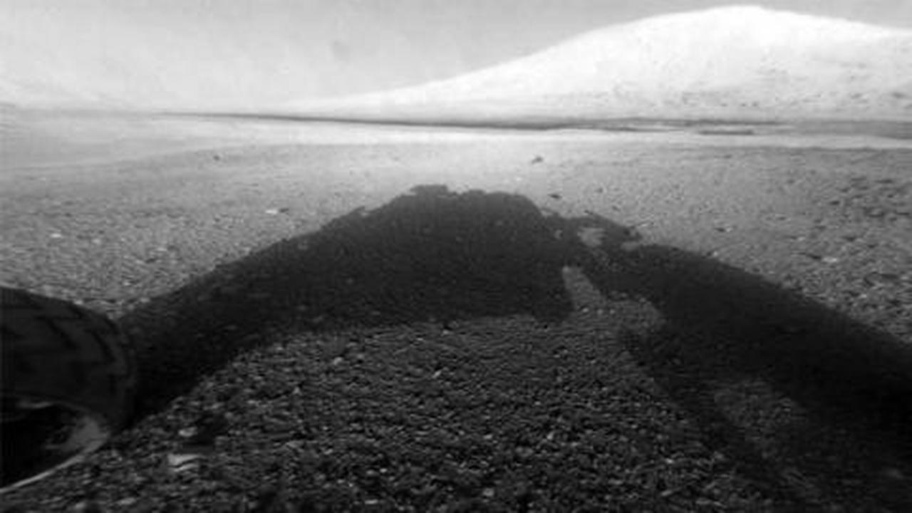 Langit Mars berwarna biru?