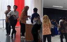 Momen Panitia Kompak Bantu Peserta yang Hampir Terlambat Masuk ke Ruangan Tes CPNS, Aksinya Banjir Pujian Warganet