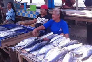 Potensi perikanan yang melimpah di Tatoareng, Kepulauan Sangihe, Sulawesi Utara, ternyata belum berbanding lurus dengan kesejahteraan nelayan di sana. (Liputan6.com/Yoseph Ikanubun)