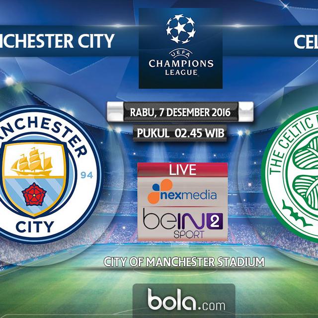 prediksi manchester city vs celtic di