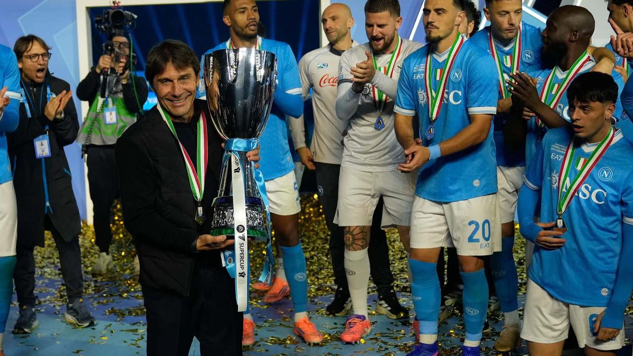 FOTO: Napoli Juara Piala Super Italia 2025