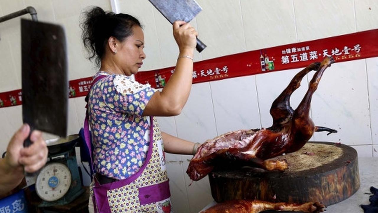 Begini hidangan ekstrem dari daging anjing selama Festival Yulin