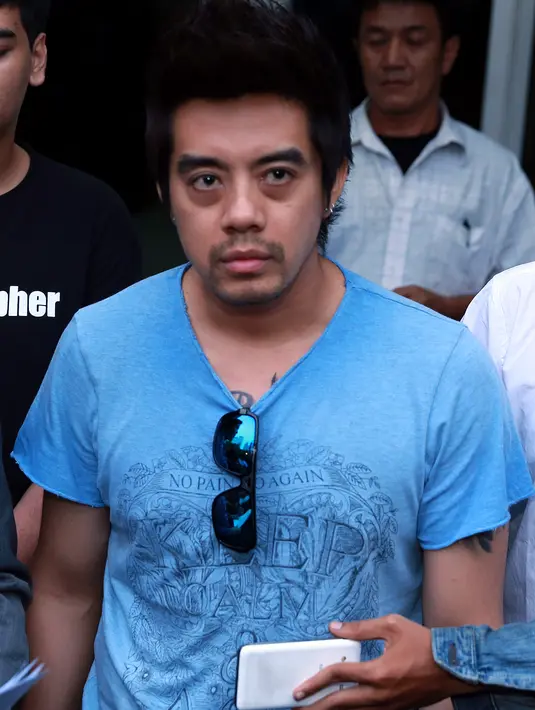 Sebagai seniman, Martin Carter ingin karyanya dihargai. Ia menekankan kepada artis yang punya bisnis harus menghargai hak cipta. (Wimbarsana/Bintang.com)