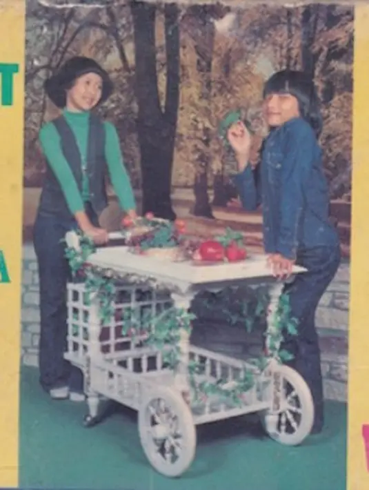 Irama Maya Sopha dan Adi Bing Slamet merilis sejumlah album seperti Ke sekolah (1978), Burung-Burung Bernyanyi, dan Sentuhan Cinta. (foto: Instagram/@iwandanosh)