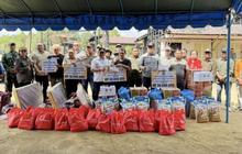Pemkab Kapuas Salurkan Bantuan Korban Kebakaran di Jakatan Masaha, Gerak Cepat Ringankan Beban Warga