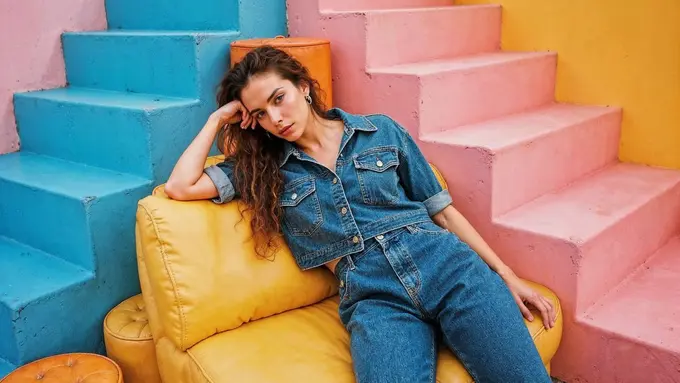 Tips Styling Denim on Denim Agar Tidak Terlihat Monoton (photo by freepik.com)