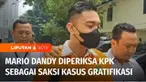 Tersangka kasus penganiayaan, Mario Dandy Satriyo, Senin (22/5) siang diperiksa penyidik KPK di Polda Metro Jaya. Mario diperiksa sebagai saksi dalam kasus dugaan gratifikasi dan tindak pidana pencucian uang yang menjerat ayahnya, Rafael Alun Trisamb...