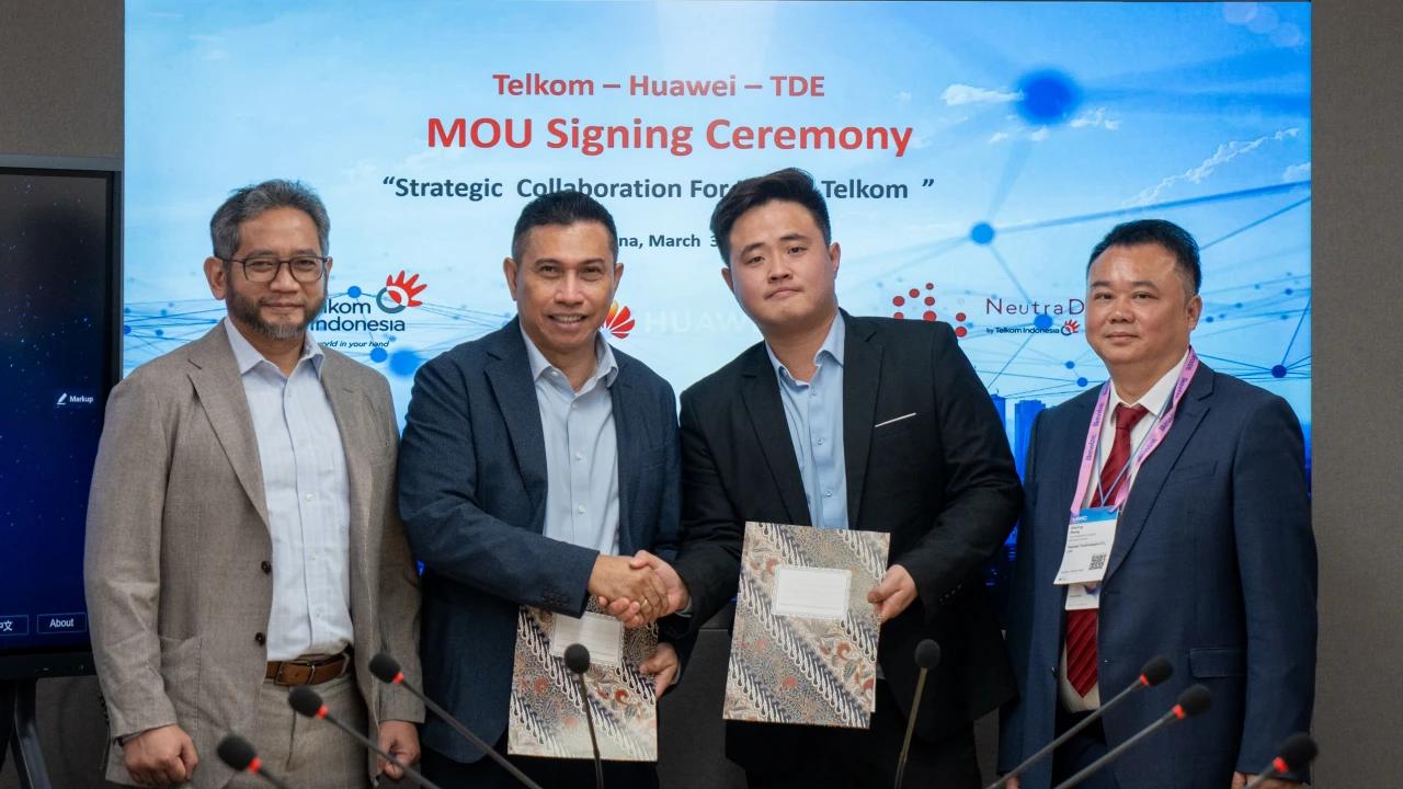 TelkomGroup dan Huawei Teken MoU Strategis, Perkuat Infrastruktur Digital dan Ekosistem Data Center