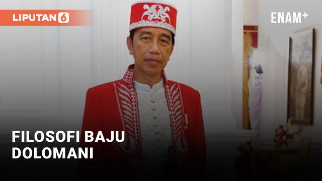 Baju Dolomani, Pakaian Adat Buton dipakai Jokowi saat Upacara HUT Ke-77 RI