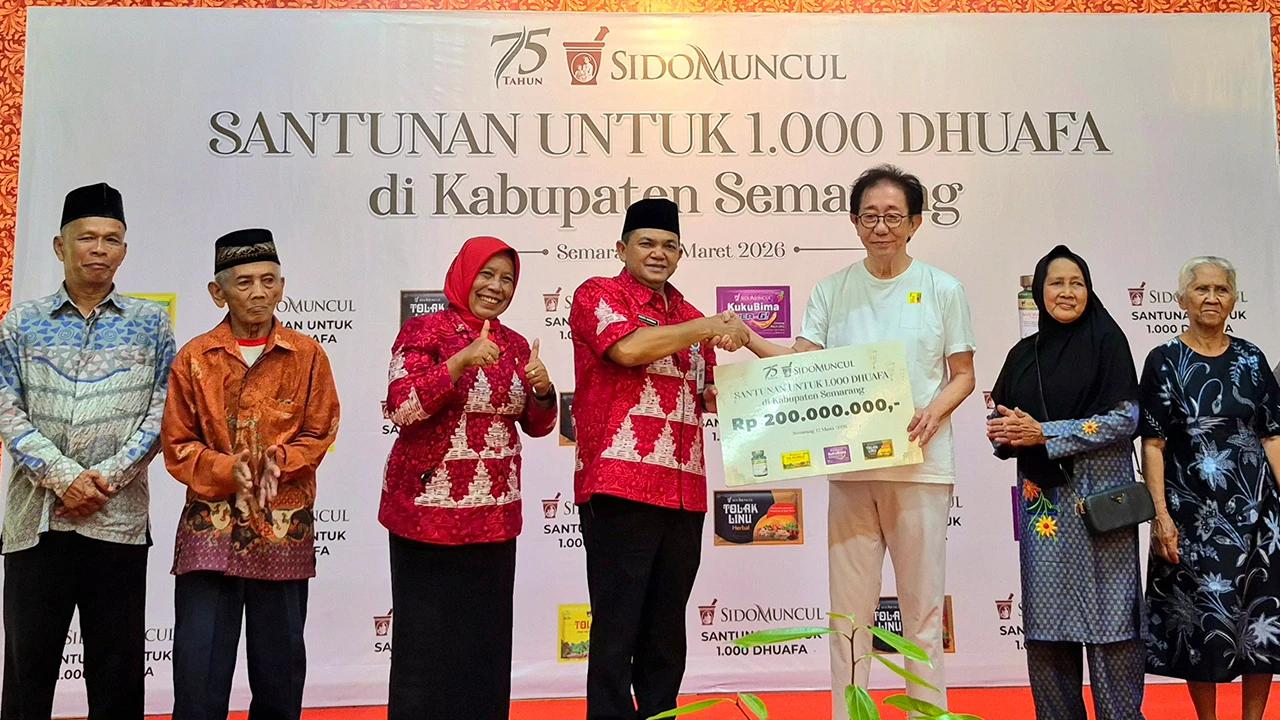 Ramadan jadi Momen Berbagi, Sido Muncul Salurkan Santunan untuk 1.000 Kaum Dhuafa di Kabupaten Semarang