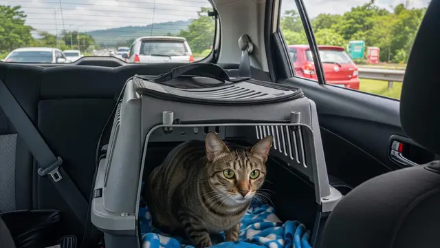 Tips Membawa Kucing Peliharaan Mudik