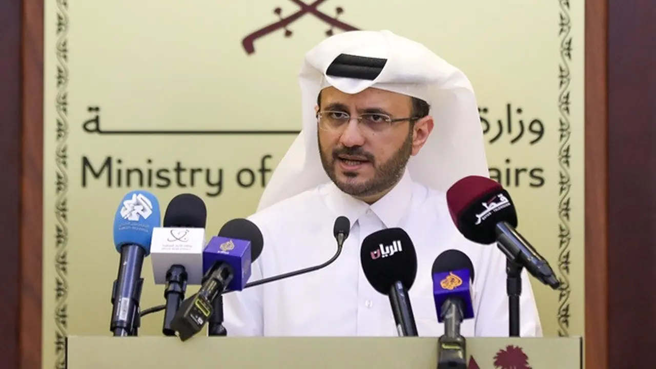 Juru bicara Kementerian Luar Negeri Qatar Majed al-Ansari.
