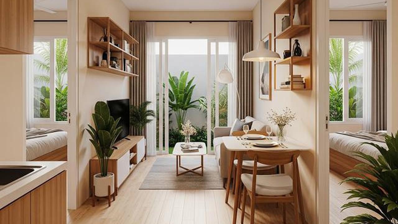 9 Desain Rumah Kecil tapi Tetap Muat Tiga Kamar dengan Layout Pintar, Tetap Nyaman