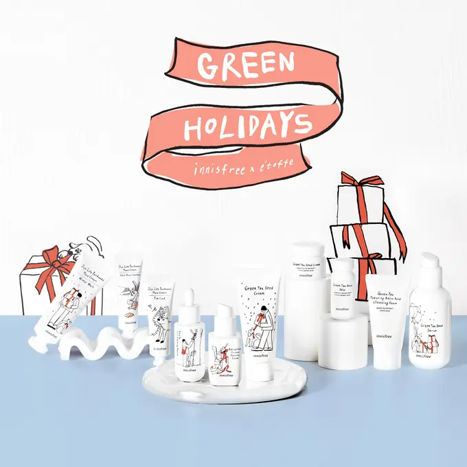 Green Holidays Innisfree x etoffe