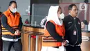 Keduanya terseret dalam tiga dugaan korupsi, di antaranya berupa pengadaan meja kursi fabrikasi Sekolah Dasar pada Dinas Pendidikan Kota Semarang, pengaturan pada proyek penunjukkan langsung, serta pemotongan uang kepada Bapenda Semarang. (Liputan6.com/Herman Zakharia)