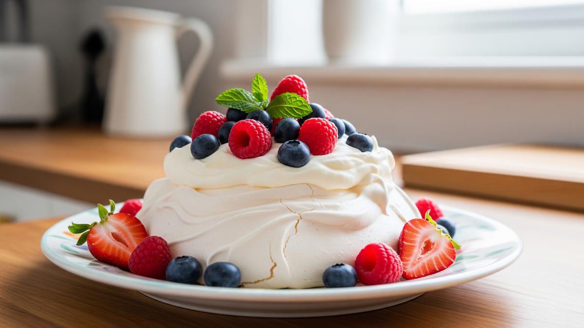 Resep Pavlova Simpel ala Rumahan, Dessert Lembut dengan Rasa Manis yang Elegan