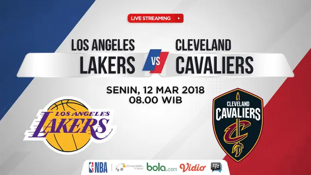 Los Angeles Lakers Vs Cleveland Cavaliers