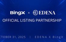 EDENA Capital Listing di BingX 31 Oktober, Siap Melantai di Bursa Global Top 5 November Ini