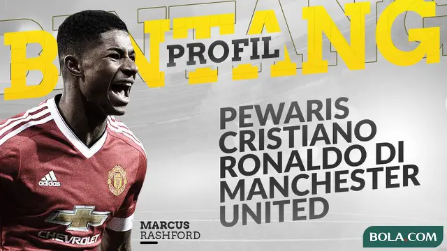 VIDEO: Profil Bintang Marcus Rashford, Pewaris Cristiano Ronaldo di Manchester United