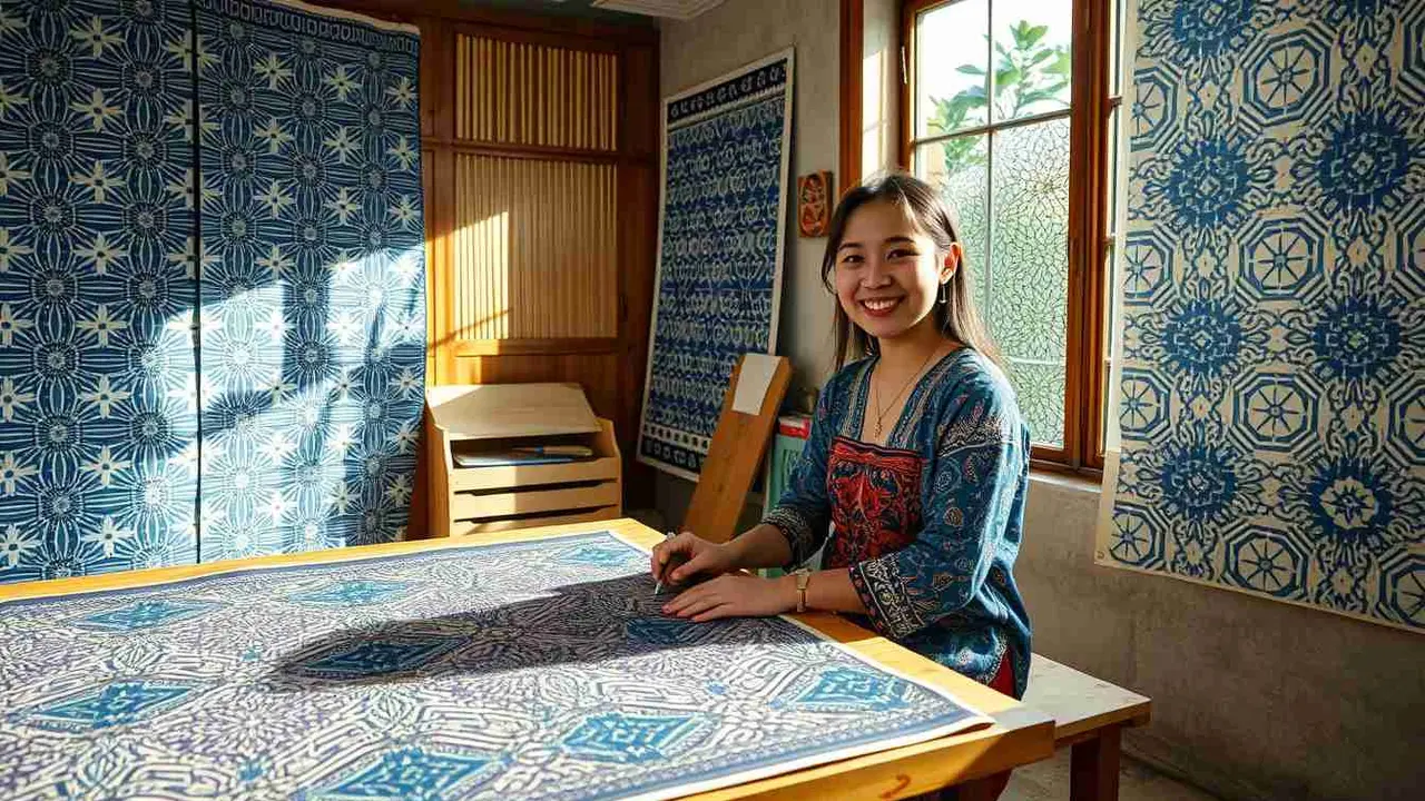 apa yang dimaksud ragam hias geometris