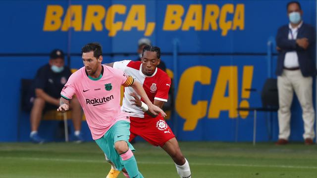 Barcelona Hajar Girona Lionel Messi Cetak 2 Gol Bola Liputan6 Com