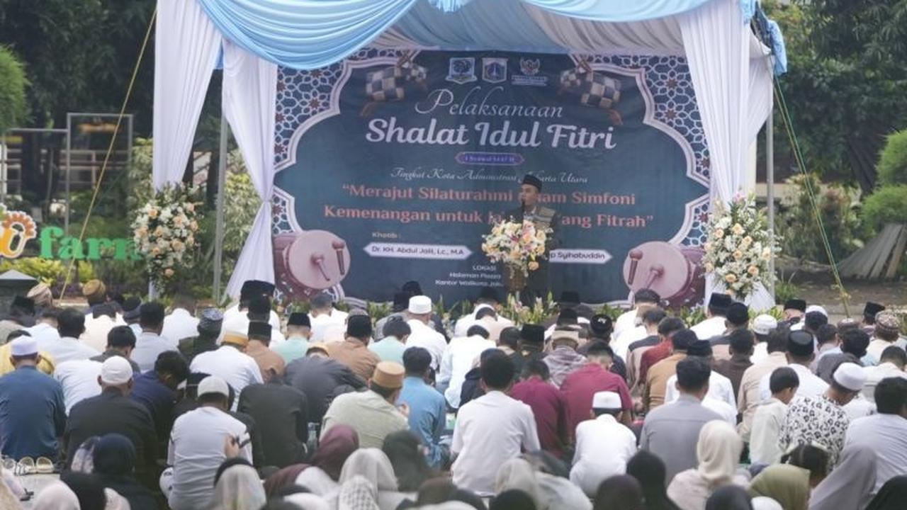 Wali Kota Jakut Ajak Warga Perkuat Persaudaraan di Momen Lebaran 1447 H