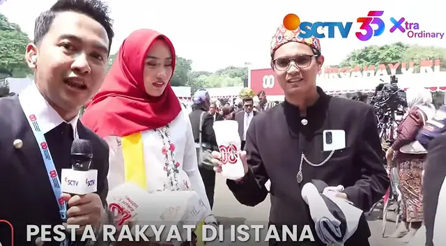 Potret suvenir HUT RI ke-80 di Istana Merdeka, ada payung hingga buku Prabowo: Rekam Foto Sang Patriot