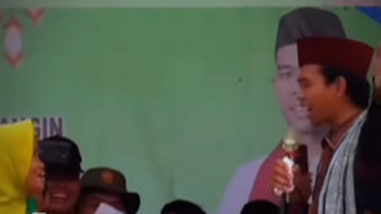 Perlakuan UAS ke Pedagang Es Jualan di Acara Tablig Akbar Jadi Sorotan