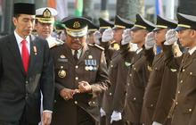 Jokowi hadiri HUT Bhakti Adhyaksa di Kejagung