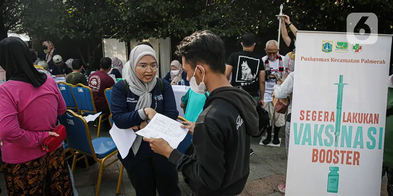 Vaksin Booster di Car Free Day