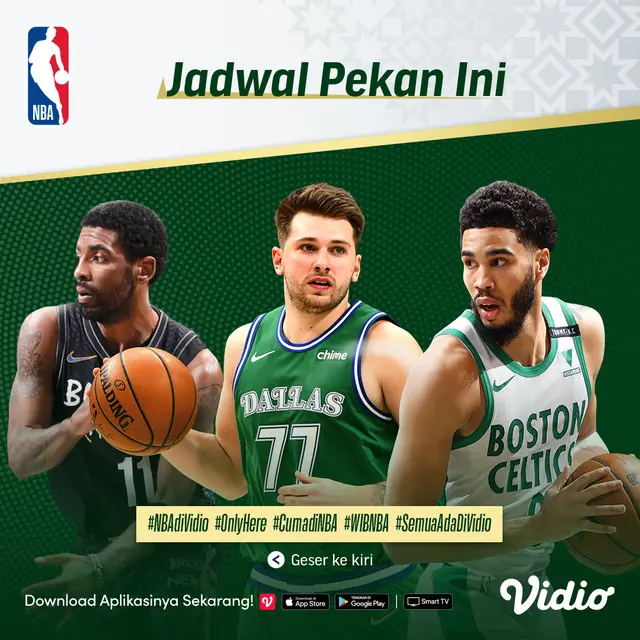 Jadwal NBA di Vidio
