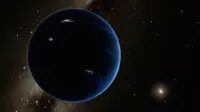 Ilustrasi Planet 9 (Foto: Caltech).