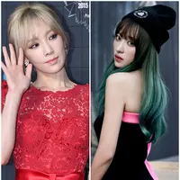 Taeyeon SNSD dan Hani EXID (via koreaboo.com)