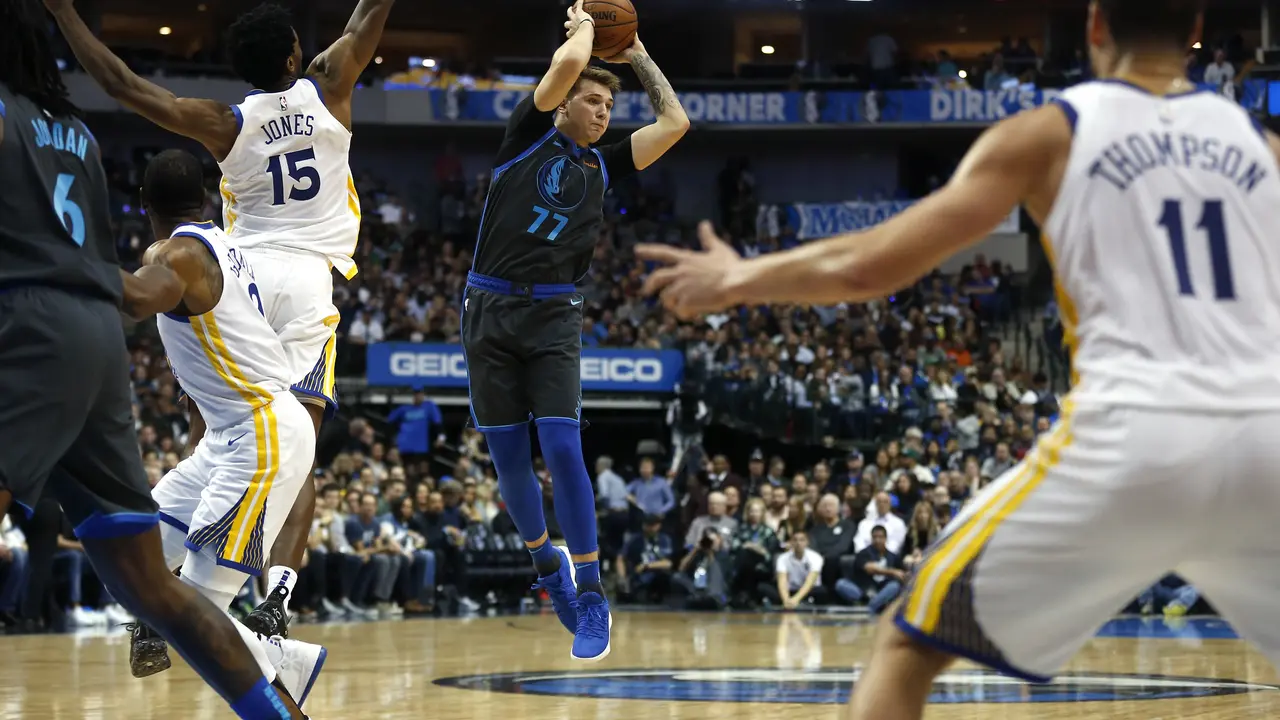 Luka Doncic memimpin Mavericks mengalahkan Warriors