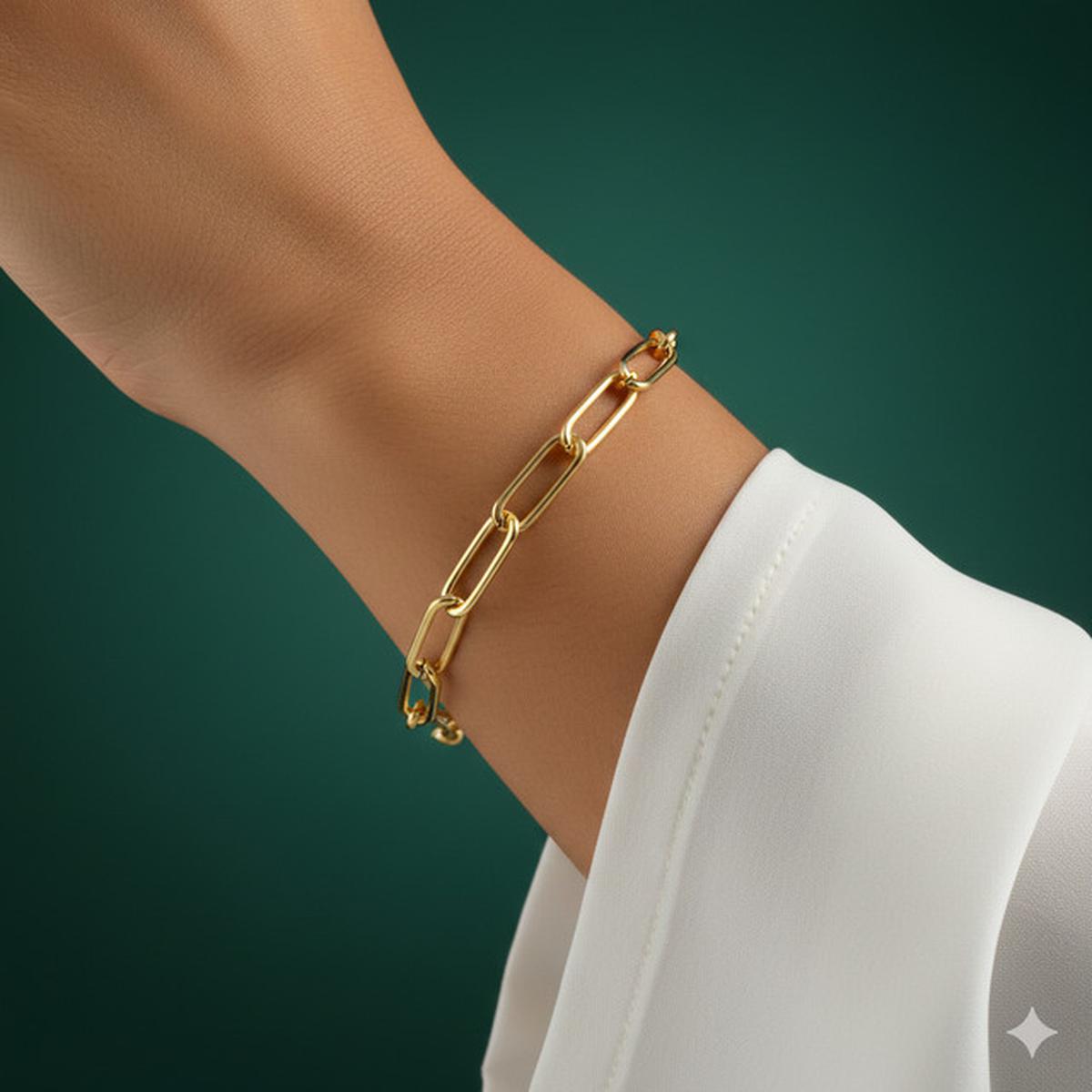7 Model Gelang Emas Rantai Elegan Untuk Hari Raya, Tampil Memukau