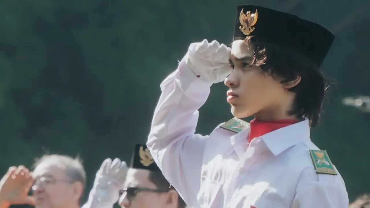 Noah Sinclair jadi pemimpin upacara (Instagram/@itsmebcl)