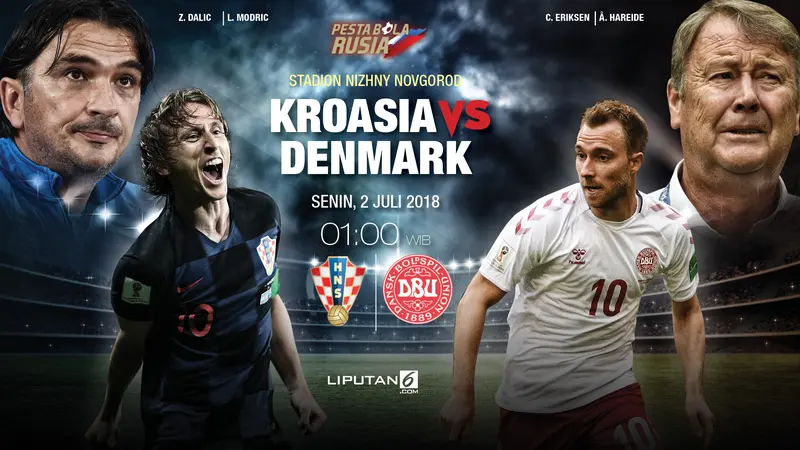Prediksi Kroasia vs Denmark