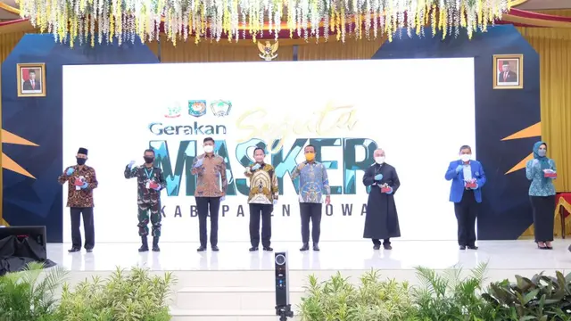 Mendagri Dorong Daerah Lain Bisa Wujudkan Gerakan Sejuta Masker Seperti Pemkab Gowa
