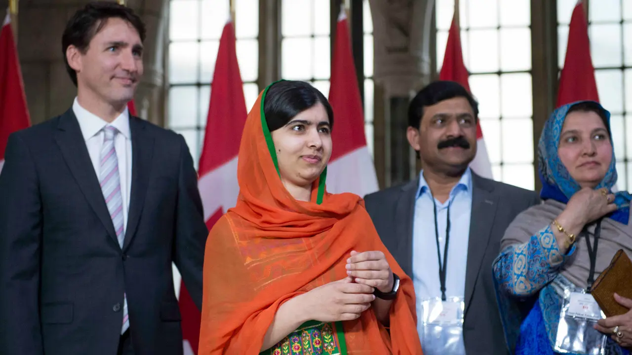 20170412-Malala Yousafzai jadi warga negara kehormatan Kanada-AP