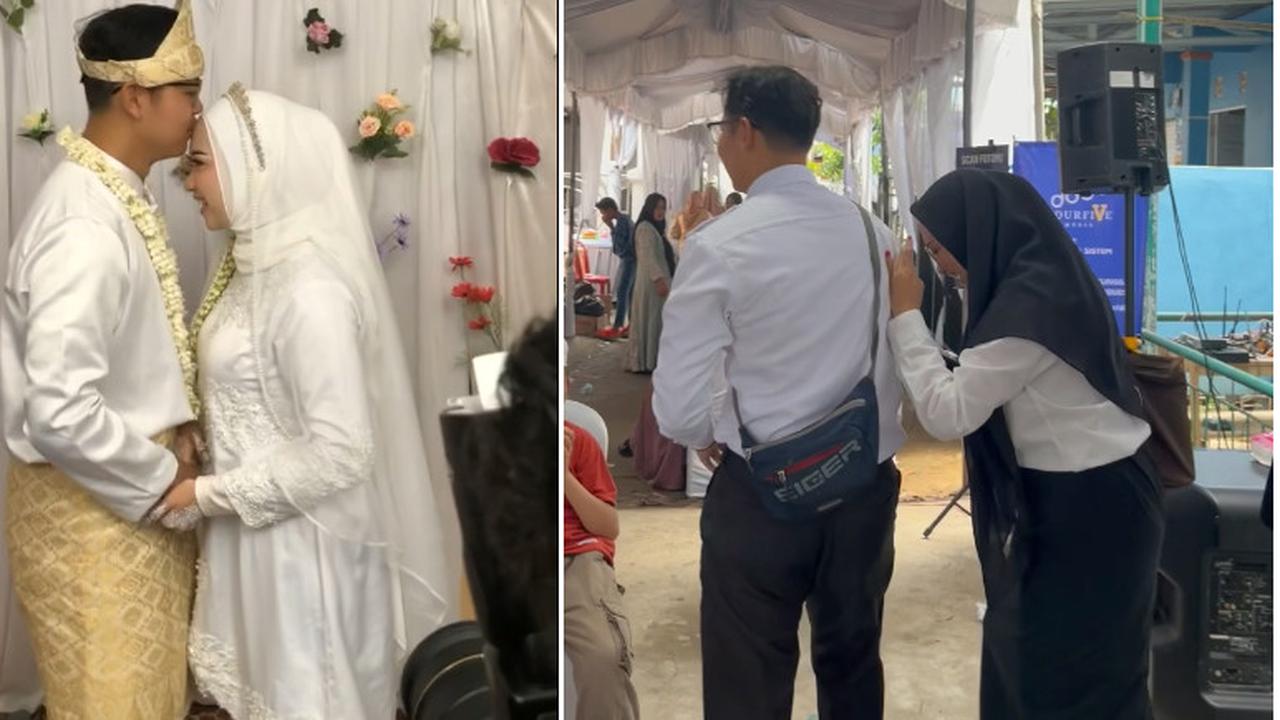Pejuang NIP 2024, Pasangan Pengantin Ini Tetap Ikut Tes CPNS di Tengah Acara Pernikahannya