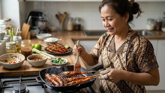 Resep Udang Bakar Bumbu Rujak