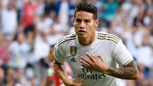 James Rodriguez - Kehebatan permainan Rodriguez di Piala Dunia 2014 membuat Real Madrid tertarik untuk mendatangkannya ke Santiago Bernabeu. Namun, kesulitannya berkembang di Real Madrid membuat Rodriguez lebih banyak dipinjamkan ke klub lain. (AFP/Pierre-Philippe Marcou)