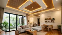 7 Model Plafon PVC untuk Interior Rumah Estetik, Hadirkan Nuansa Modern dan Mewah