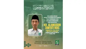 Kabar Duka Gus Alam, Sumber: Instagram (@dpp_pkb).
